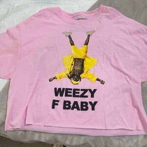 Lil Wayne Weezy F Baby Pink Graphic Tee XL